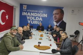 AK PARTİ FETİH MAHALLESİ TOPLANTISI YAPILDI.  DURMAK YOK YOLA DEVAM