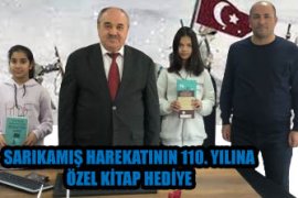 SARIKAMIŞ HAREKATININ 110.YILINDA KİTAP HEDİYE EDİLDİ