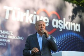 Cumhurbaşkanı Erdoğan Saraçhane'de konuştu