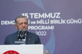 Cumhurbaşkanı Erdoğan Saraçhane'de konuştu