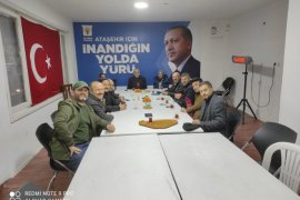 AK PARTİ FETİH MAHALLESİ TOPLANTISI YAPILDI.  DURMAK YOK YOLA DEVAM