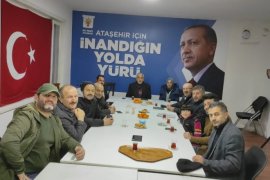 AK PARTİ FETİH MAHALLESİ TOPLANTISI YAPILDI.  DURMAK YOK YOLA DEVAM