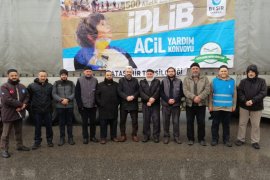 BEŞİR DERNEĞİ ATAŞEHİR İDLİBLİ KARDEŞLERİMİZE BİR TIR ACİL İHTİYAÇ MALZEMESİ GÖNDERDİ