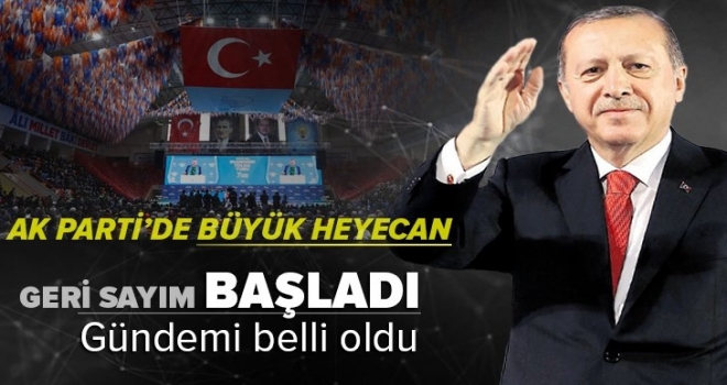 AK Parti'nin 7. Olağan Büyük Kongresi'nin gündemi belli oldu.