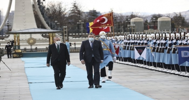 Bosna Hersek'ten Ankara'ya kritik ziyaret! Başkan Erdoğan resmi törenle karşıladı.