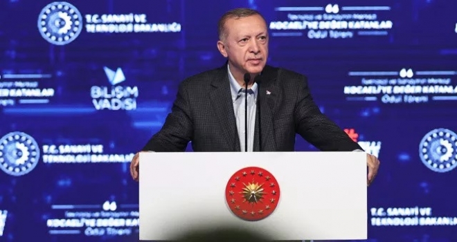 CUMHURBAŞKANI ERDOĞAN BİLİŞİM VADİSİNDE KONUŞTU