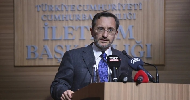 Fahrettin Altun'dan Almanya'ya kınama: Basın özgürlüğüne yönelik baskıdan endişe duyuyoruz