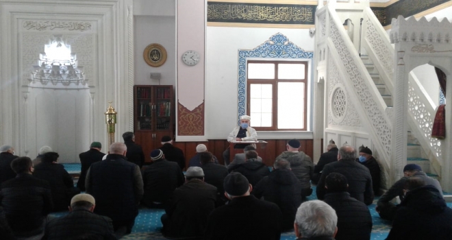 İSTANBUL BAŞ VAİZ AHMET KONUK TAHRALI HALİL BAKIR CAMİİNDE VAAZ VERDİ