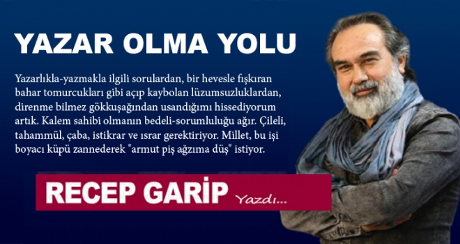 YAZAR OLMA YOLU