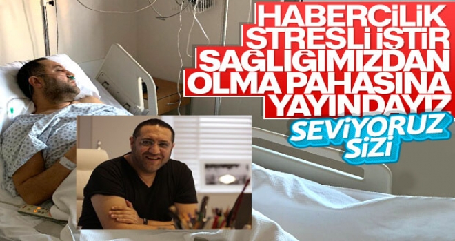 Kıymetli Kardeşim Ensonhaber Medya Grup Başkanı Serkan Kalemciler, sağlık sorunları nedeniyle İstanbul Altunizade'deki Başkent Üniversitesi Hastanesi'ne kaldırıldı.