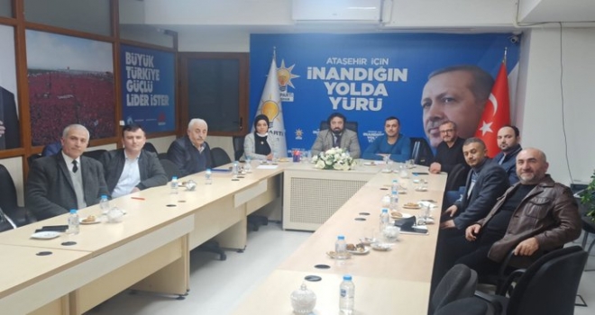 AK PARTİ ATAŞEHİR TANITIM MEDYA TOPLANTISI