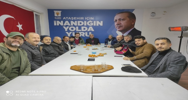 AK PARTİ FETİH MAHALLESİ TOPLANTISI YAPILDI.  DURMAK YOK YOLA DEVAM