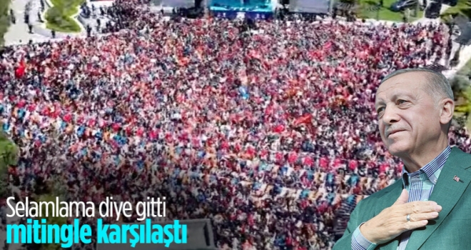 CUMHURBAŞKANI ERDOĞAN ÜMRANİYELİLER İLE BULUŞTU