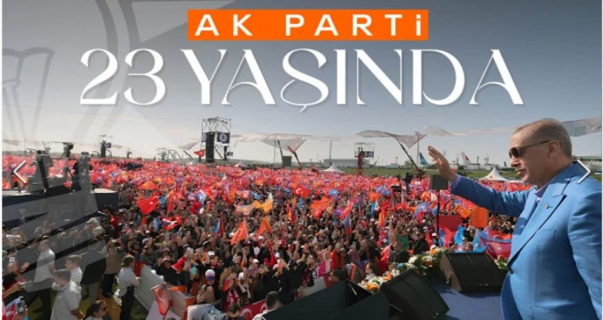 AK Parti 23 yaşında